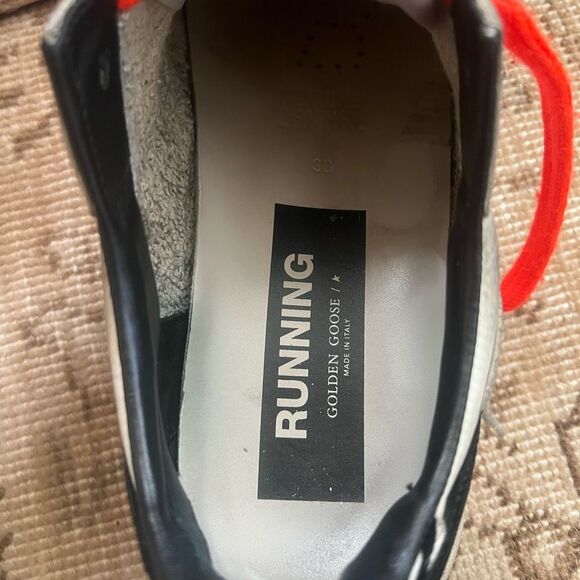 Golden Goose Deluxe Brand Multicolor Running Sole Sneakers Size 38 - Picture 10 of 11